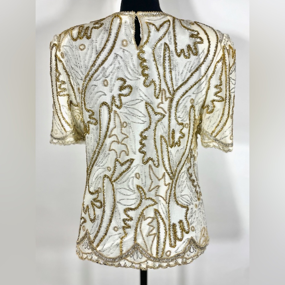 Vintage Sequins Top - Picture 4 of 6